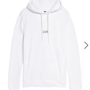 White Allsaints Ryder hoodie
